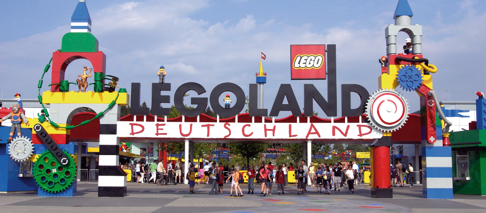 Eingangsbereich (c) Legoland Deutschland