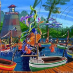 Dies wird die Segelbootfahrt im Holiday Park (c) Neverland Themepark Projects