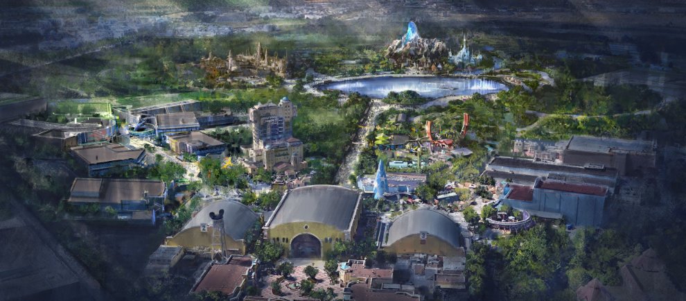 Übersicht der kommenden Erweiterung (c) Disneyland Paris