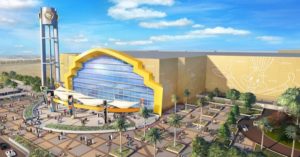 Erste Konzeptzeichnungen der Warner Bros. World Abu Dhabi