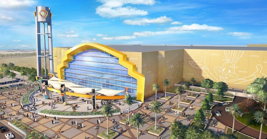 Eingangsbereich der kommenden Movie World Abu Dhabi