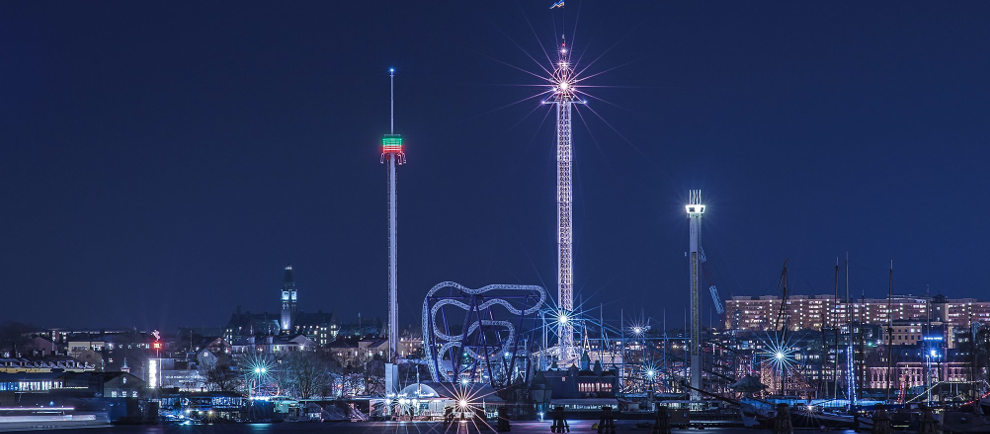 Gröna Lund bei Nacht (c) Gröna Lund