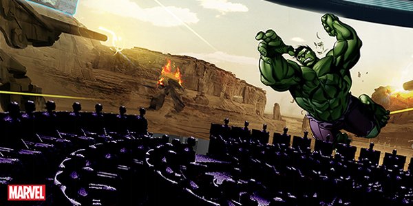 Hulk Epsilon Base 3D der 360 Grad Simulator (c) IMG Worlds of Adventure