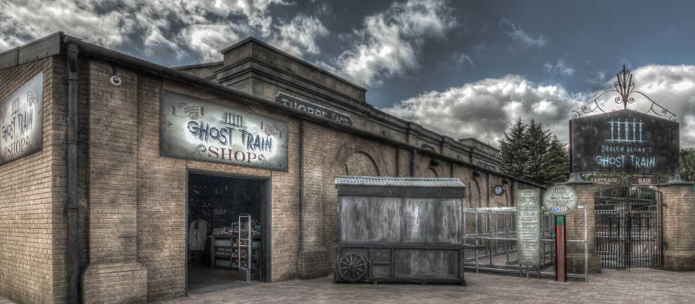 Derren Brown´s Ghost Train (c) Thorpe Park / Simworx