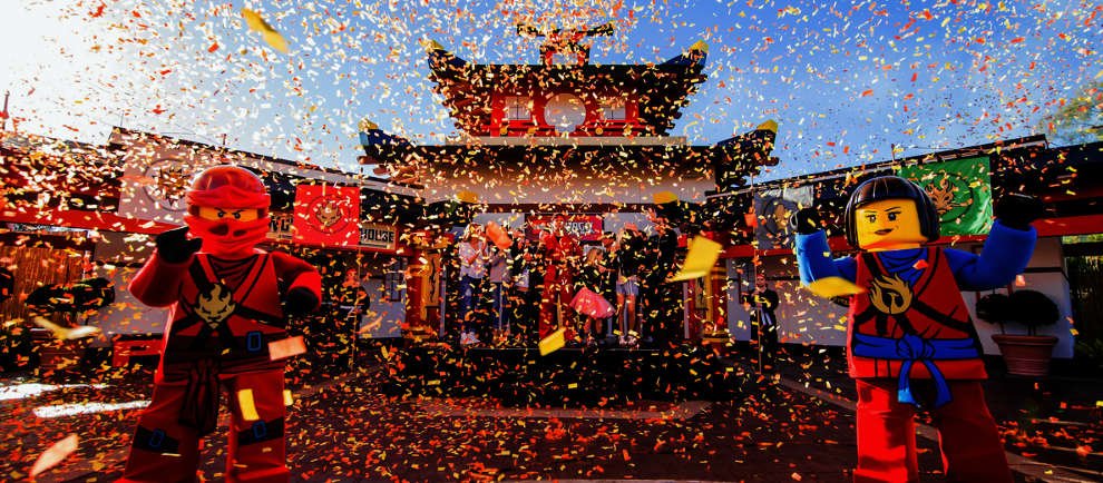 "Ninjago World" Eröffnung mit dem Fuller House Cast (c) Legoland Florida