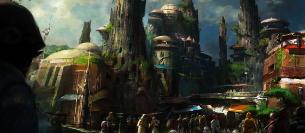 Star Wars Land Konzept (c) Disney