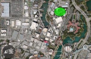 Hier könnte "Super Nintendo World" in Orlando entstehen (c) ThemePark Central/Bing Maps