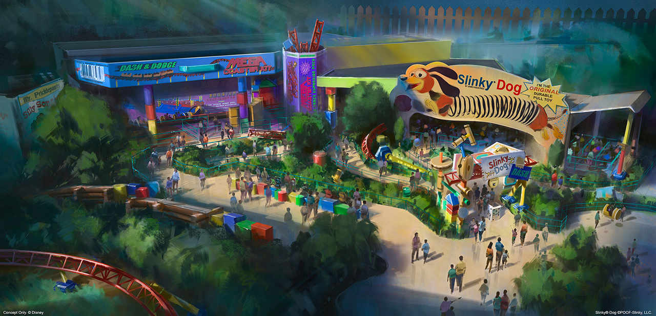 So wird "Toy Story Land" (c) Disney