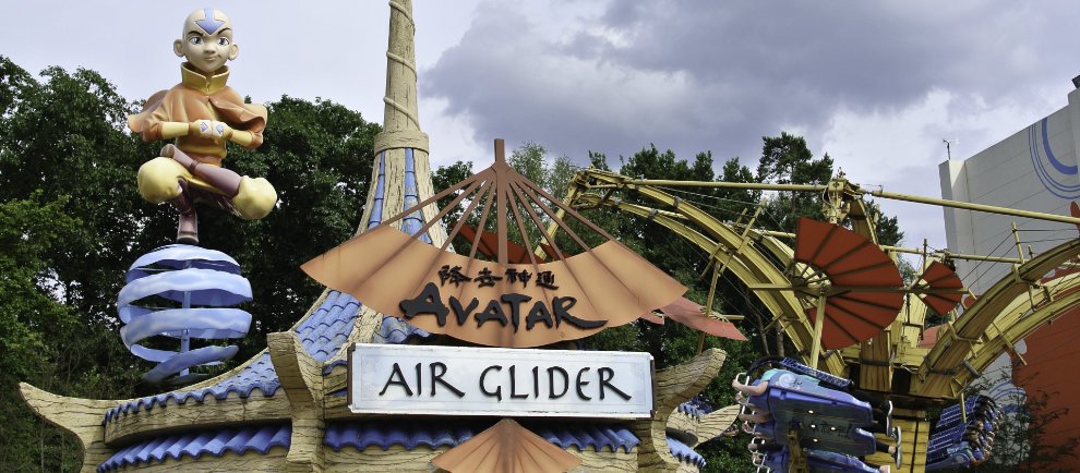 "Avatar Air Glider" im Movie Park Germany (c) Christopher Hippe / ThemePark Central