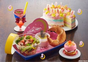 Sailor Moon Cafe Plate