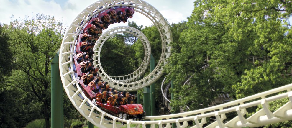 Achterbahn "Python" (c) Efteling