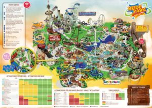 Der Parkplan der Saison 2018 (c) Heide Park Resort