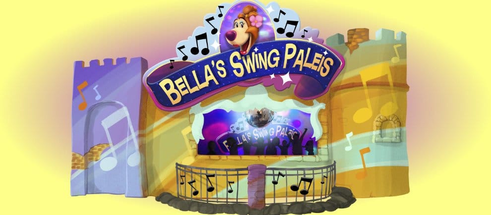 So wird die Neuheit "Bella´s Swing Paleis" aussehen (c) Avonturenpark Hellendoorn