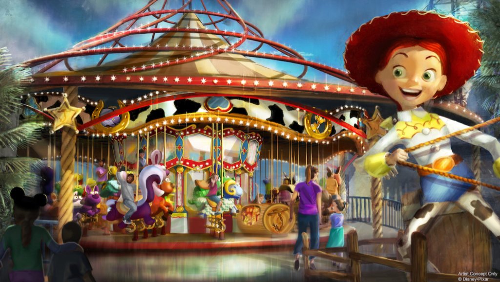 "Jessie´s Citter Carousel" Konzept (c) Disney