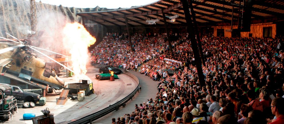 Stunt Show im Filmpark Babelsberg (c) Manfred Thomas