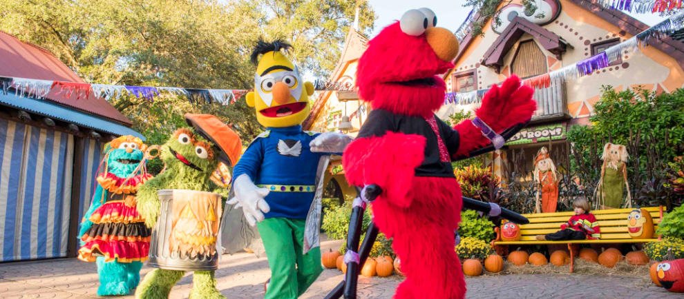 Busch Gardens Tampa Bay Mit Neuer Sesamstrasse Show Zu Halloween