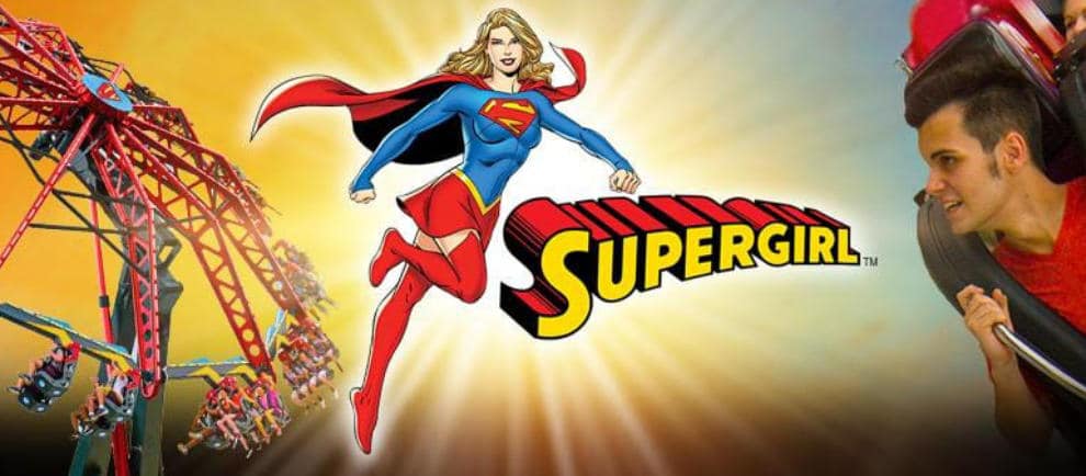 Neuer DC Superheld &quot;Supergirl&quot; zieht in Six Flags St. Louis ein