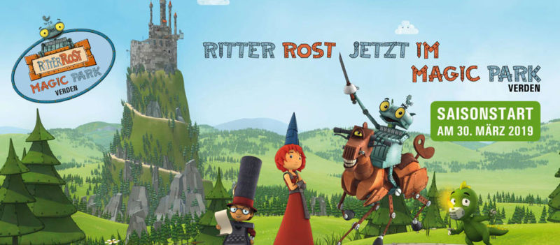 Aus dem Magic Park Verden wird nun der Ritter Rost Magic Park Verden © Ritter Rost - Magic Park Verden