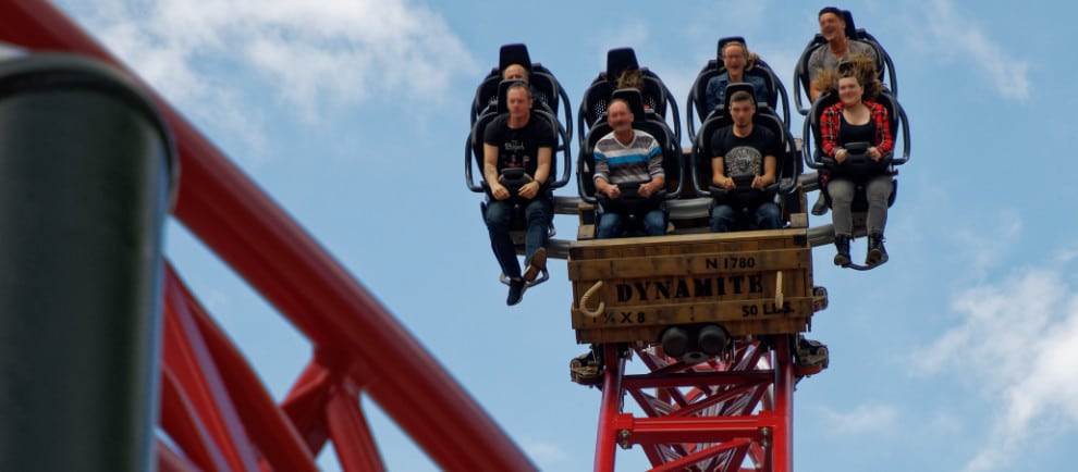 "Dynamite" im Freizeitpark Plohn © Maik Rimpl / ThemePark-Central.de