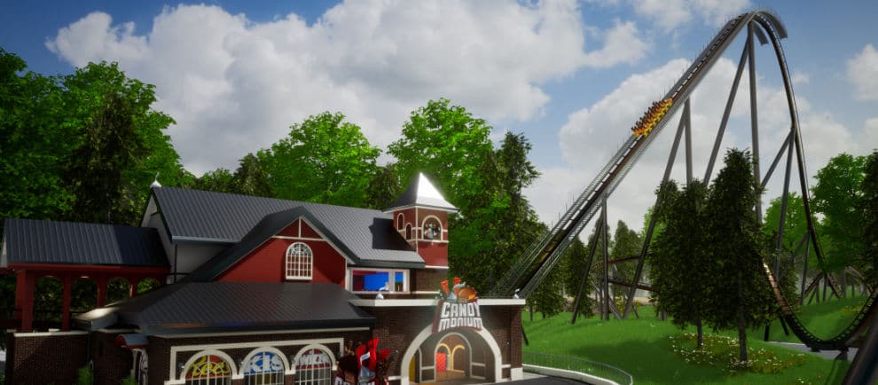 Die größte Achterbahn im Park "Candymonium" © Hersheypark