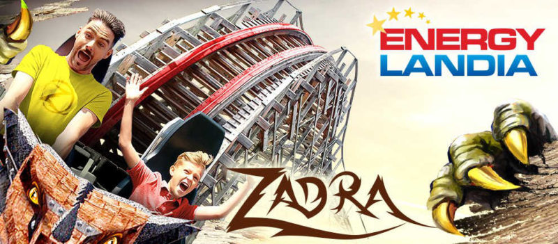 Durch den Drachenklauen hindurch! "Zadra" der Hybrid-Coaster in EnergyLandia