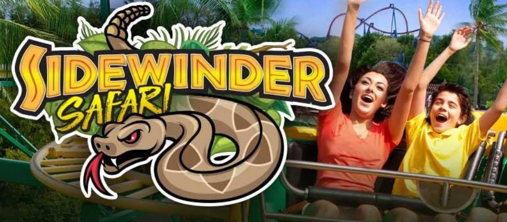 "Sidewinder Safari" © Six Flags Discovery Kingdom