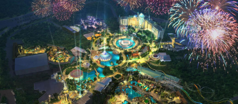 Das Konzept zeigt das Ausmaß von "Universal's Epic Universe" © Universal Studios Orlando