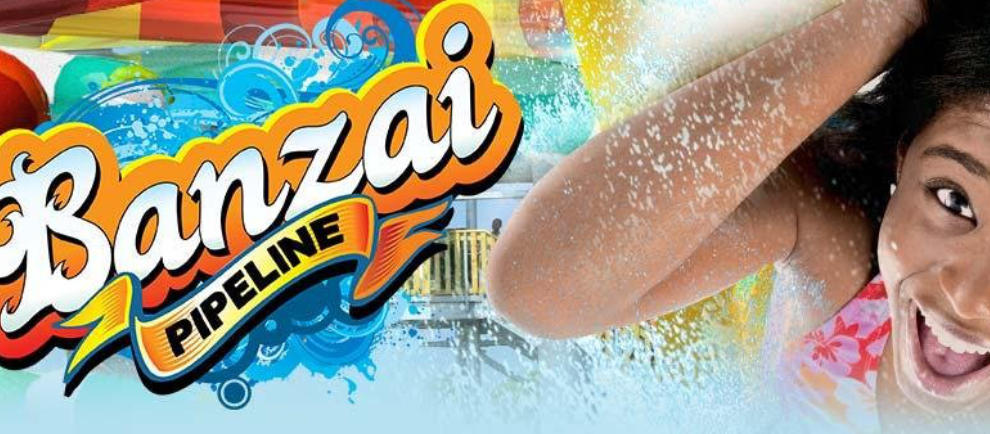 "Banzai Pipeline" kommt 2020 nach Hurricane Harbor © Six Flags Hurricane Harbor Arlington