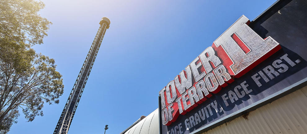 Der imposante "Tower of Terror II" © Dreamworld Australia