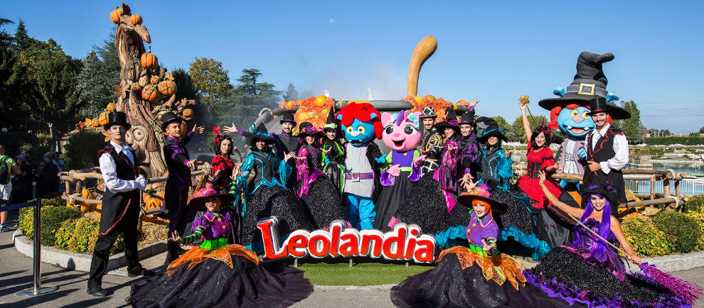 Spaßig und überhaupt nicht gruselig! "Halleoween" im italienischen Leolandia © Leolandia