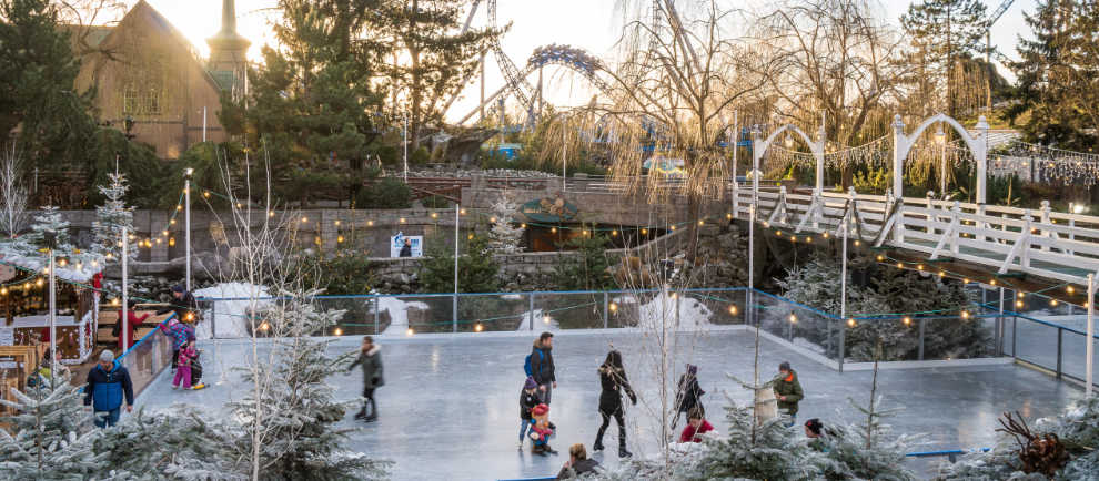 Nordischer Winterzauber im Skandinavischen Themenbereich © Europa-Park Resort