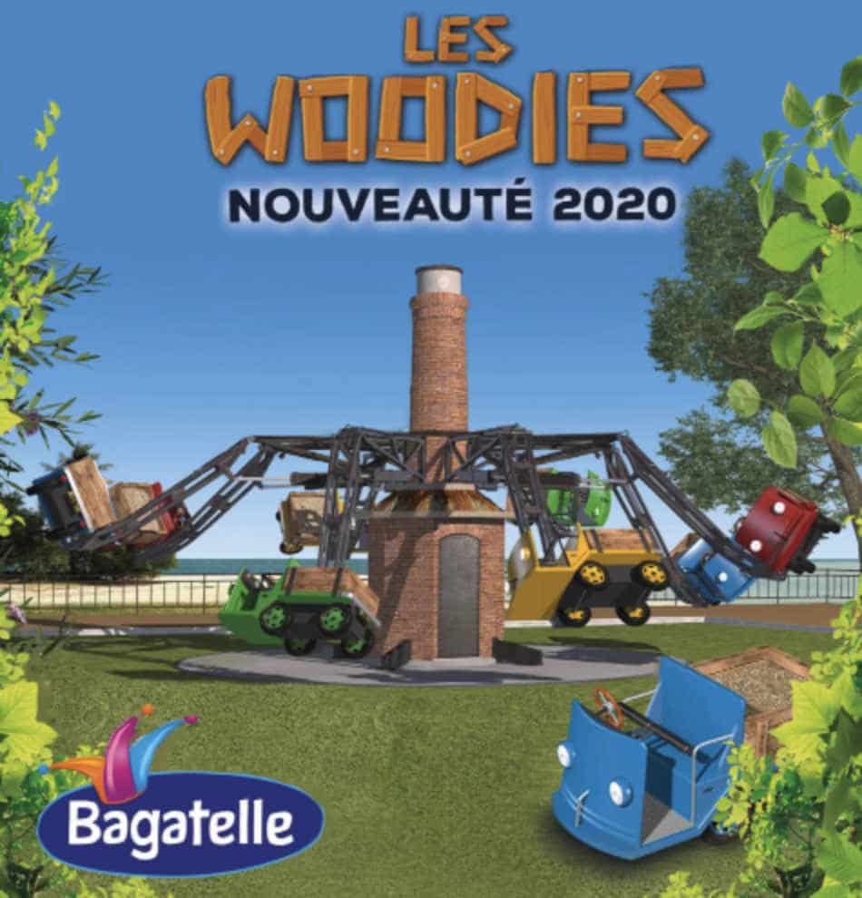 So wird "Les Woodies" fertig aussehen © Parc Bagatelle