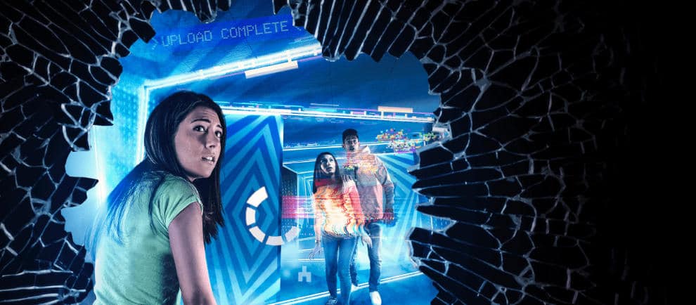 Was ist Fiktion und was Realität? Finde es im "Black Mirror Labyrinth" heraus! © Thorpe Park