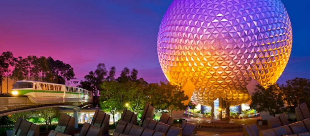 "Spaceship Earth" in der Walt Disney World © Disney