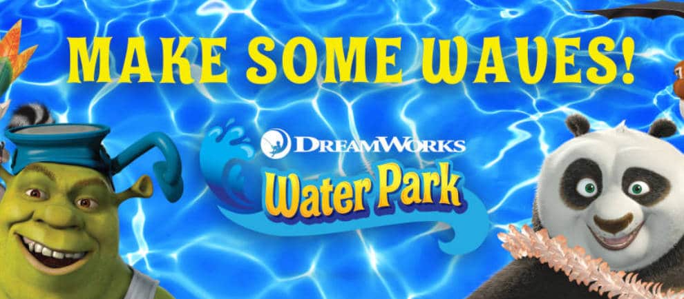 Shrek und viele weitere Dreamworks Helden, warten bereits auf Euch! © DreamWorks Water Park
