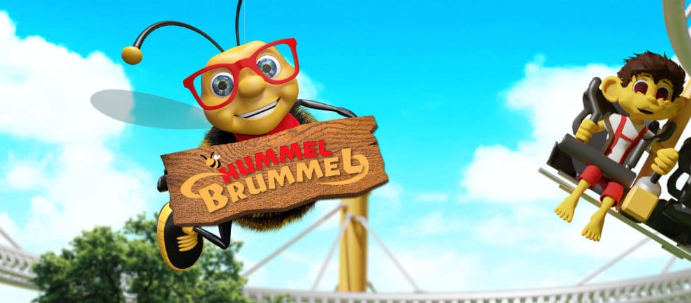 "Hummel Brummel" ist eine spannende Achterbahn für die gesamte Familie © Schwaben Park