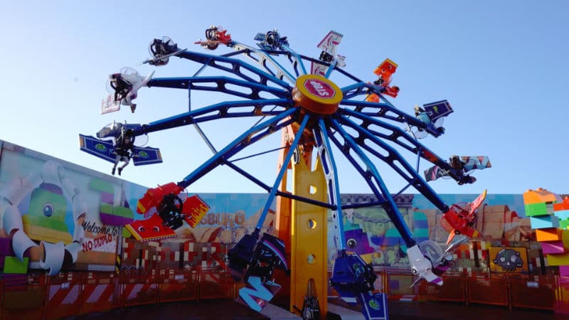 "Apocalypseburg Sky Battle" in der "LEGO Movie World" © Legoland Billund Resort