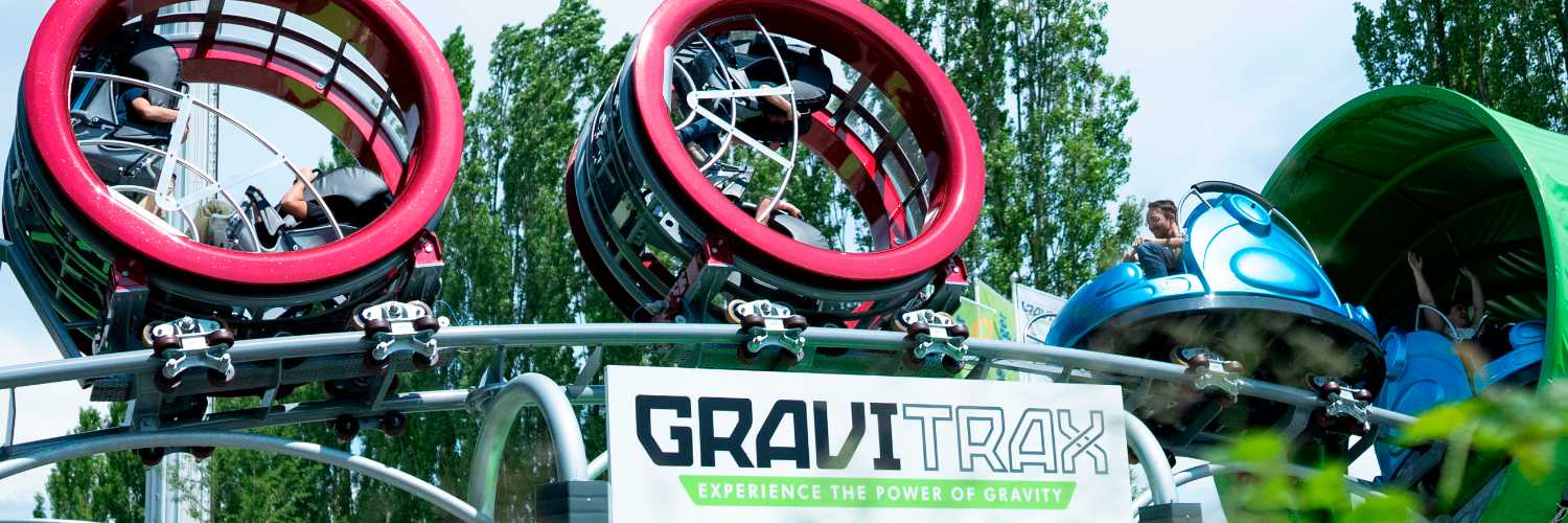 Seit 2021 im Park „GraviTrax Kugelbahn“ © Ravensburger Spieleland