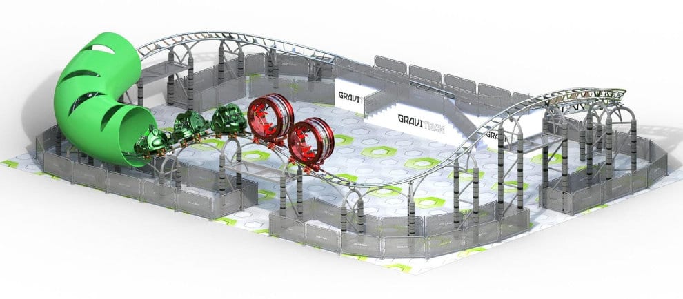 Das Ravensburger Spieleland plant 2021 eine Gravitrax Achterbahn zu eröffnen. © Ravensburger Spieleland