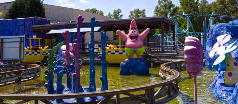 "SpongeBob Splash Bash" im Movie Park Germany © Christopher Hippe / ThemePark-Central.de