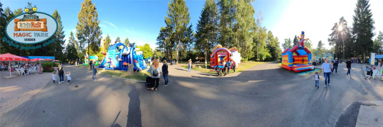 Hüpfburgen Spaß pur! © Ritter Rost Magic Park Verden