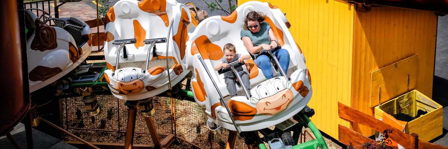 “Kuhddel Muuuhddel” die Familienachterbahn © Taunus Wunderland