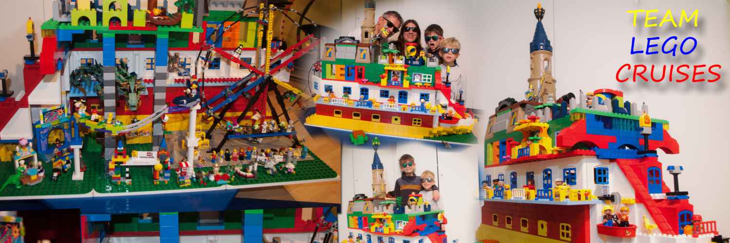 Einer der Finalisten: Team LegoCruises: LEGO Schiff © Legoland Deutschland Resort