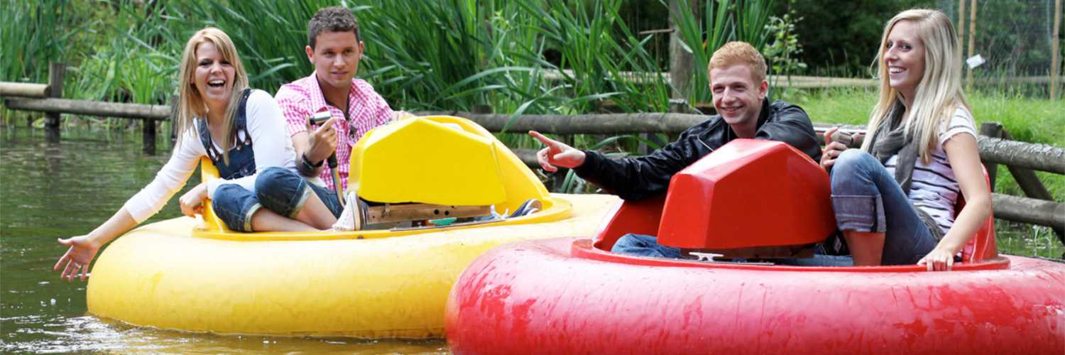 Autoscooter auf dem Wasser - Die "Bumperboats" © Kurpfalz-Park