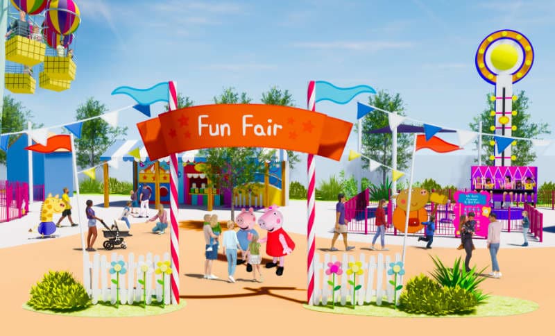 Weltweit erster Peppa Wutz Freizeitpark kommt in die USA © Merlin Entertainments