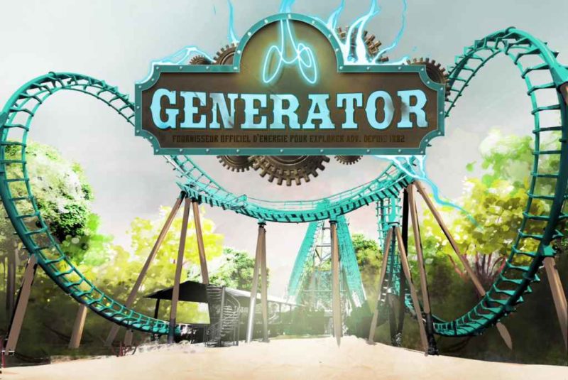 Aus "EqWalizer" wird der "Generator" © Walibi Rhone-Alpes