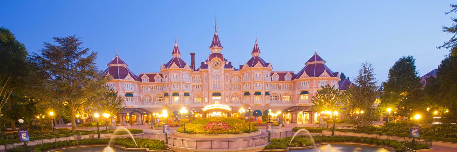 Ein Blick auf das Disneyland Hotel. © Disneyland Paris