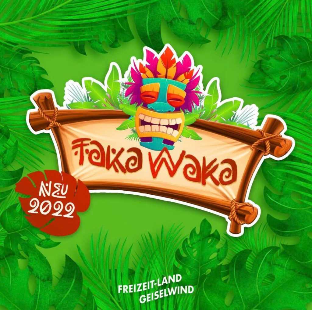 Logo von Taka Waka © Freizeit-Land Geiselwind Neuheiten für 2022