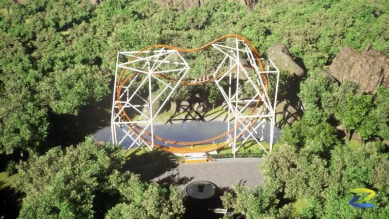 Double Heart Lightning 50 Meter © Zamperla