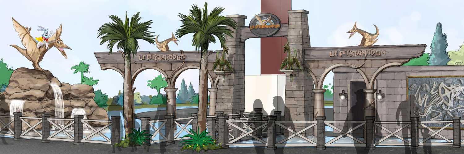 "Le Pteranodon" kommt in das Babyland-Amiland © Themics Philippines